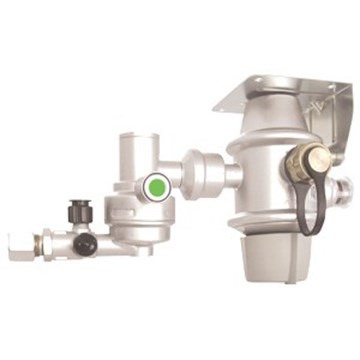 Regulador para gas butano alto caudal 28 milibares caudal 2,6 kg/h, GAZINOX