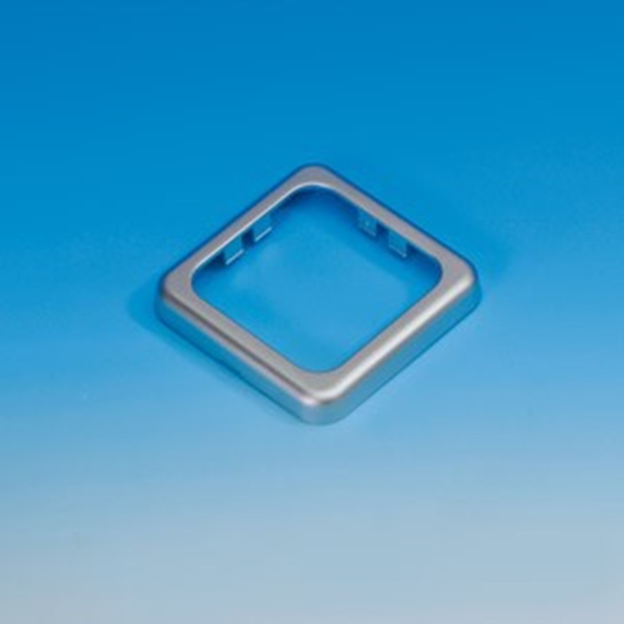 Cubierta de acabado para 1 módulo gris - Trigano Accesorios